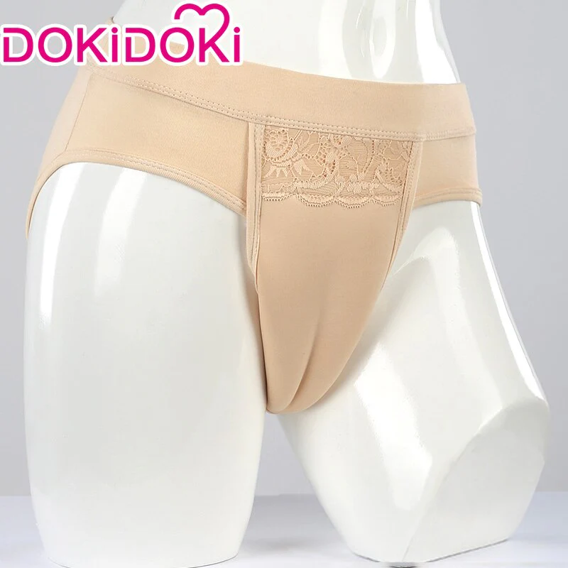 【In Stock】Dokidoki Anime Game Cosplay Accessories Pseudo Girl Panties False Crossdresser Realistic Panties - Image 3