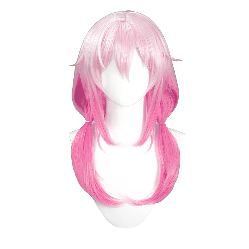 【Ready For Ship】DokiDoki Anime Guilty Crown Cosplay Yuzuriha Inori Wig Long Straight Pink Wig - Image 5