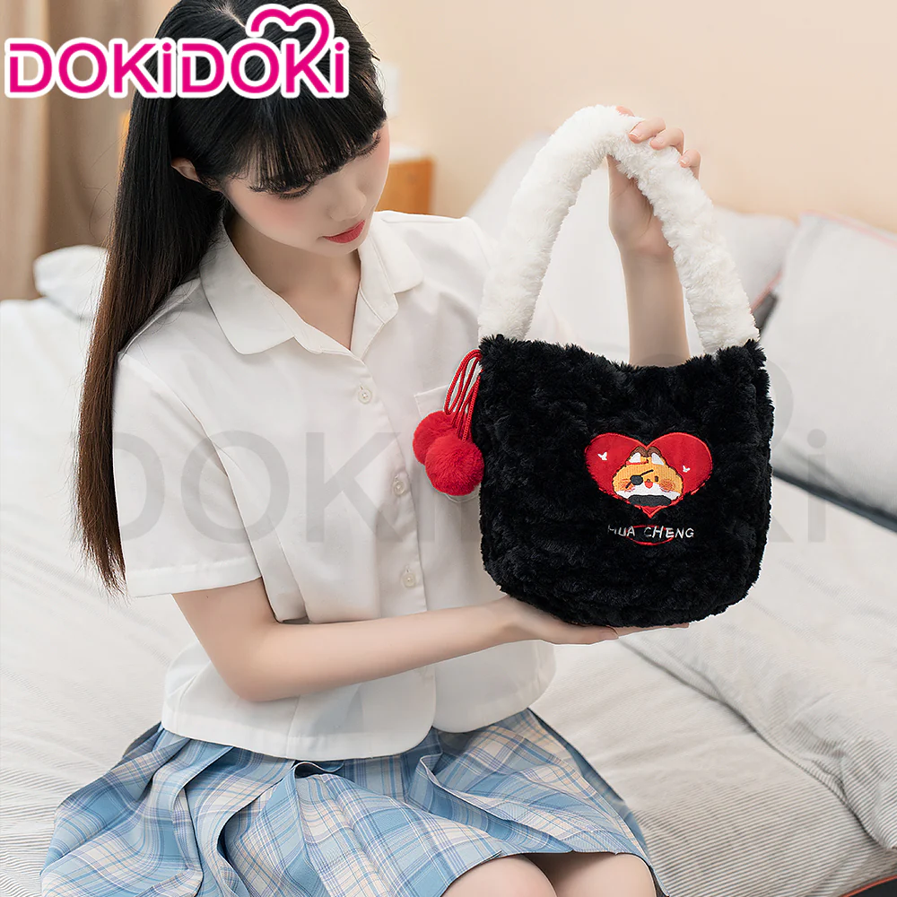 DokiDoki Anime Heaven Official's Blessing HuaCheng Furry Bag Tian Guan Ci Fu TGCF Hua Cheng