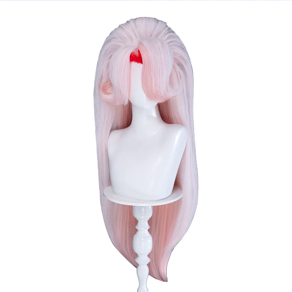 【Partially Ready For Ship】DokiDoki Anime Hell Hotel Cosplay Wig Pink Short / Long Pre Crimped - Image 18
