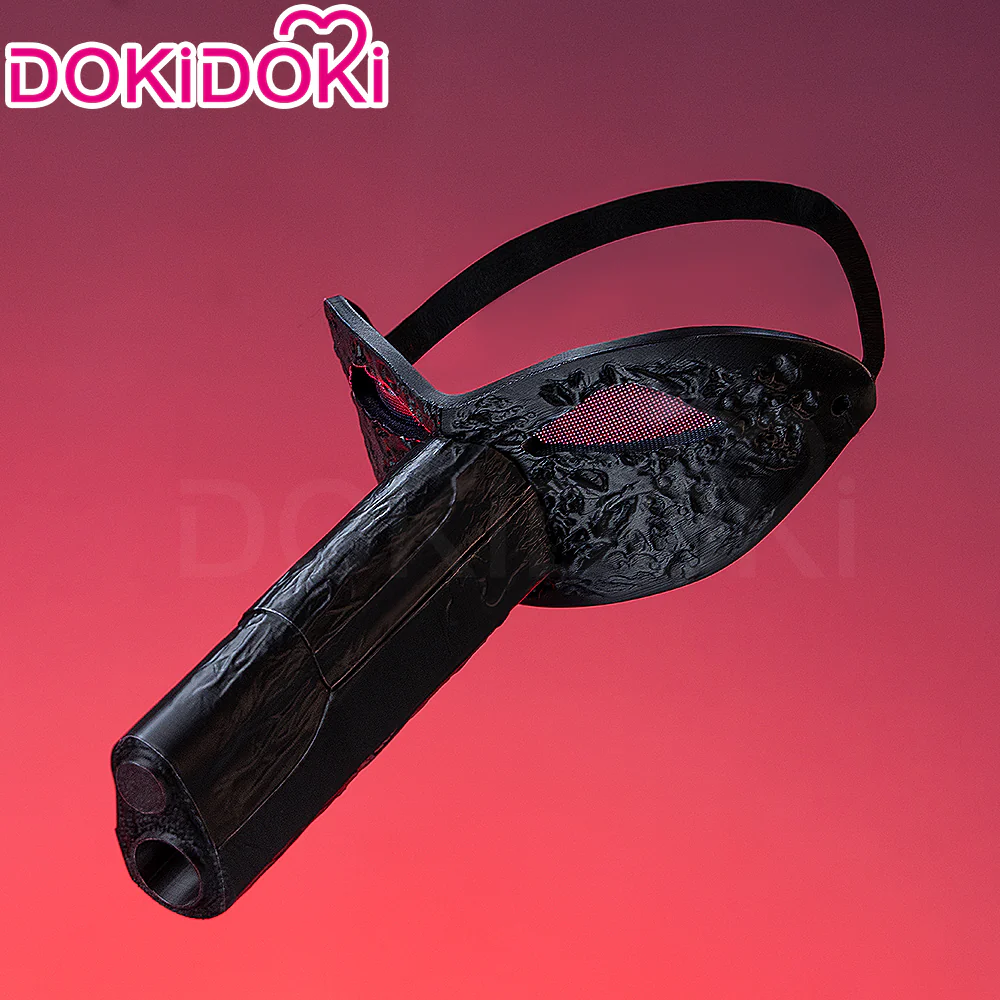 DokiDoki Anime Manga Cosplay Black Mask Eye Cover Prop - Image 2