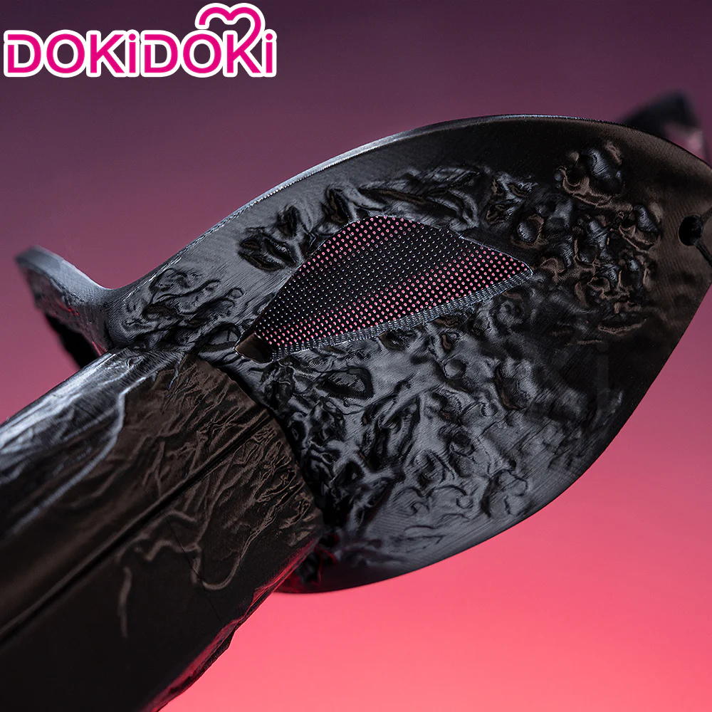 DokiDoki Anime Manga Cosplay Black Mask Eye Cover Prop - Image 3