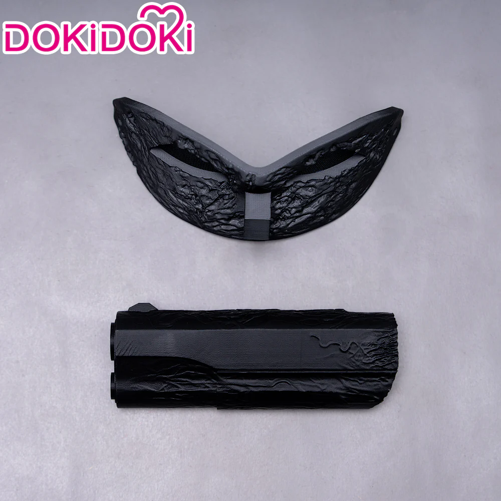 DokiDoki Anime Manga Cosplay Black Mask Eye Cover Prop - Image 6