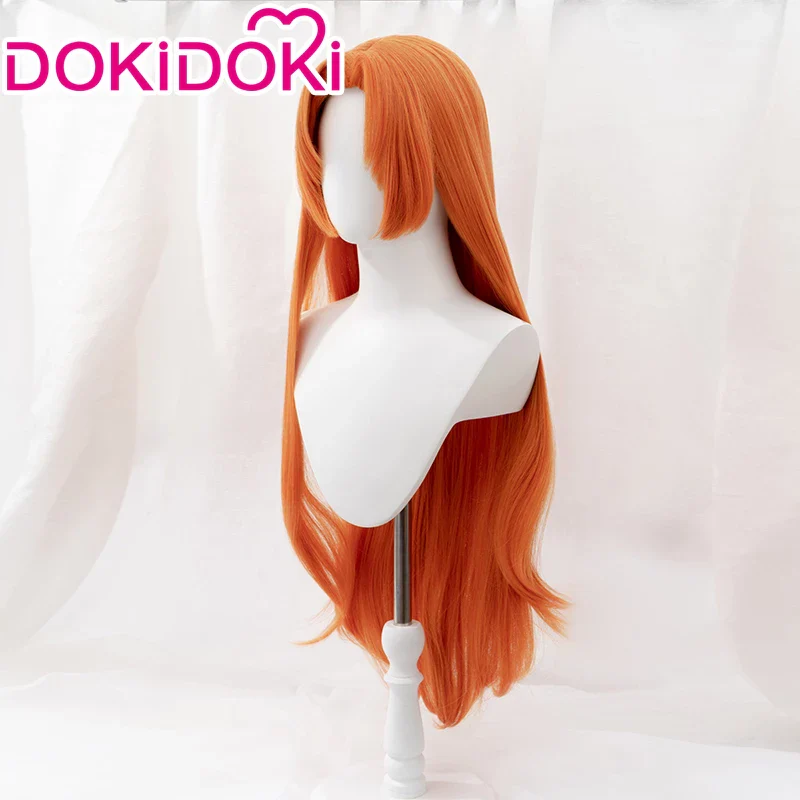 【Ready For Ship】DokiDoki Anime Mermaid Melody Pichi Pichi Pitch Cosplay Seira Amagi Cosplay Wig Orange Long Hair - Image 2