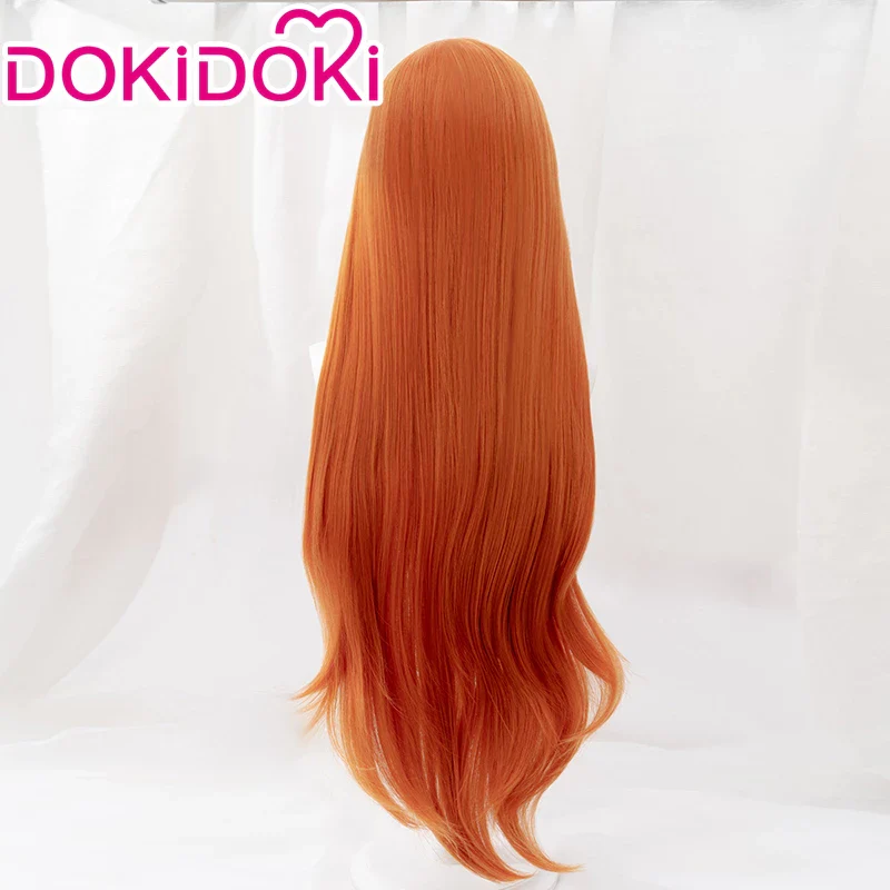 【Ready For Ship】DokiDoki Anime Mermaid Melody Pichi Pichi Pitch Cosplay Seira Amagi Cosplay Wig Orange Long Hair - Image 3