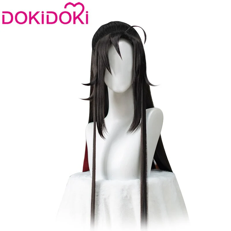 【Partially Ready For Ship】DokiDoki Anime Mo Dao Zu Shi Cosplay Yiling Patriarch Ver Wei Wu Xian Dao Mo To Shi Black Long Wig/ Hairband Men MDZS - Image 5