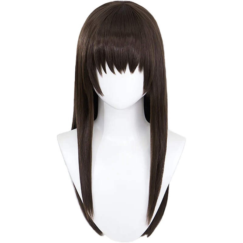 【Ready For Ship】DokiDoki Anime Noragami Cosplay Iki Hiyori Costume Wig Long Straight Brown Hair - Image 4