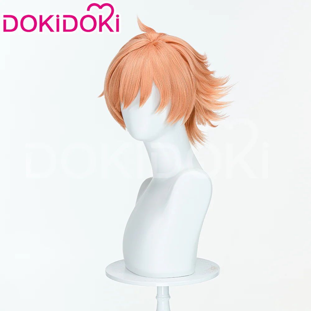【Ready For Ship】DokiDoki Anime Oran High School Host Club Cosplay Kaoru Hitachiin / Hikaru  Wig Short Brown Hair - Image 2
