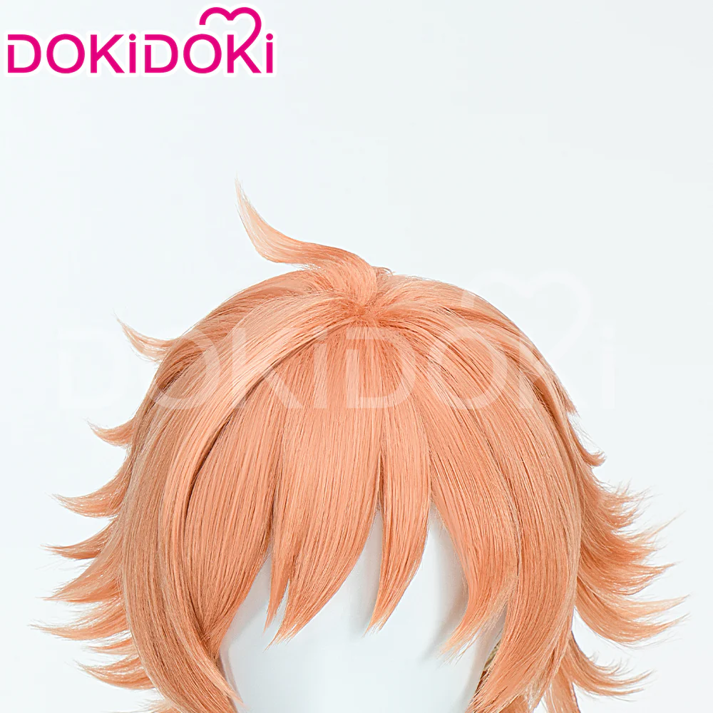 【Ready For Ship】DokiDoki Anime Oran High School Host Club Cosplay Kaoru Hitachiin / Hikaru  Wig Short Brown Hair - Image 4
