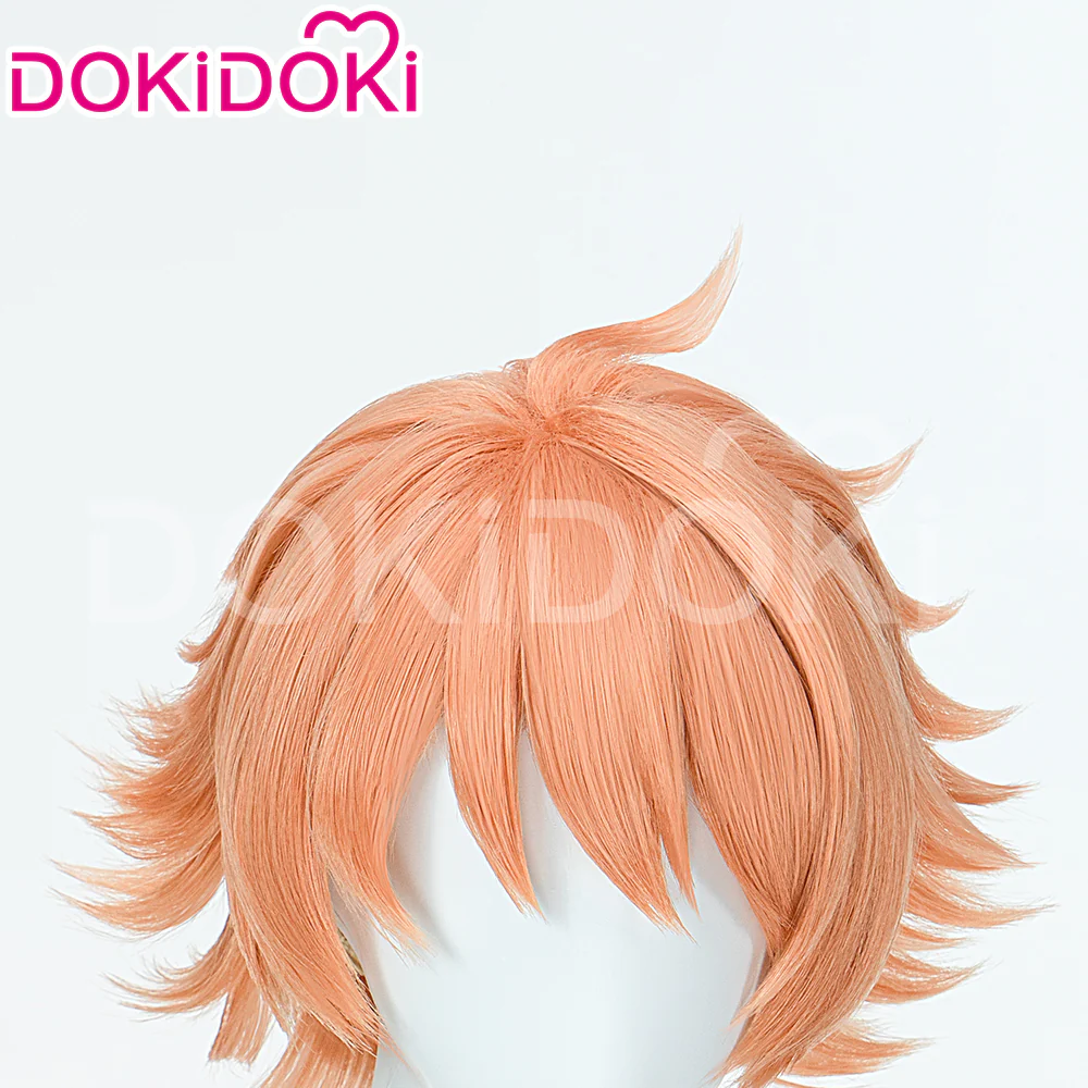 【Ready For Ship】DokiDoki Anime Oran High School Host Club Cosplay Kaoru Hitachiin / Hikaru  Wig Short Brown Hair - Image 9