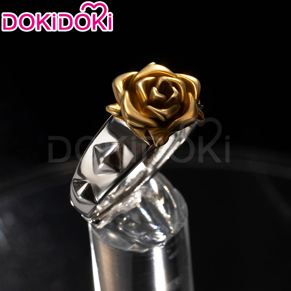 【Ready For Ship】DokiDoki Anime Rozen Maiden Cosplay Shinku Wig / Ring Long Straight Yellow Hair Women Pure Ruby - Image 4