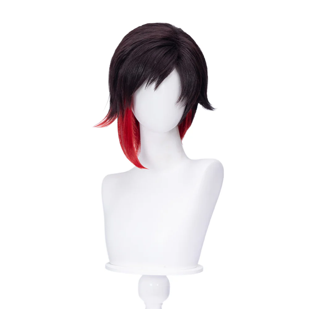 【Ready For Ship】DokiDoki Anime Cosplay Cosplay Wig Short Reddish Brown - Image 2