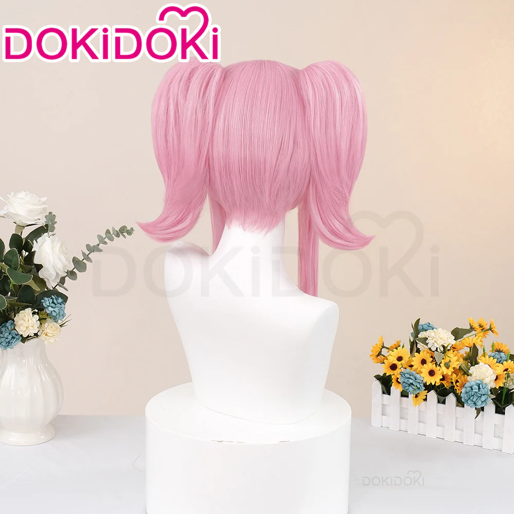 【Ready For Ship】DokiDoki Anime Shugo Chara Cosplay Hinamori Amu Daiya Wig Pink Long Hair Amulet Dia - Image 3