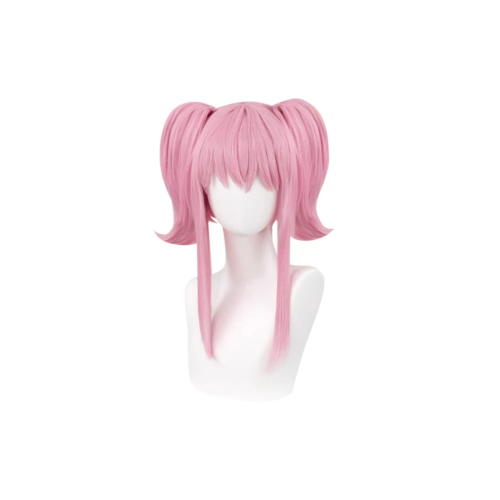 【Ready For Ship】DokiDoki Anime Shugo Chara Cosplay Hinamori Amu Daiya Wig Pink Long Hair Amulet Dia - Image 5