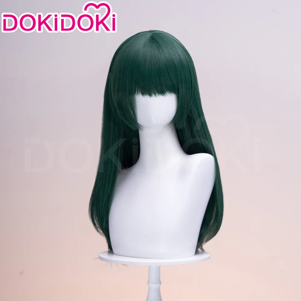 【Wig Ready For Ship】【6 Style】DokiDoki Anime The Apothecary Diaries Cosplay Mao Mao Wig Long Straight Green Hair Maomao - Image 2