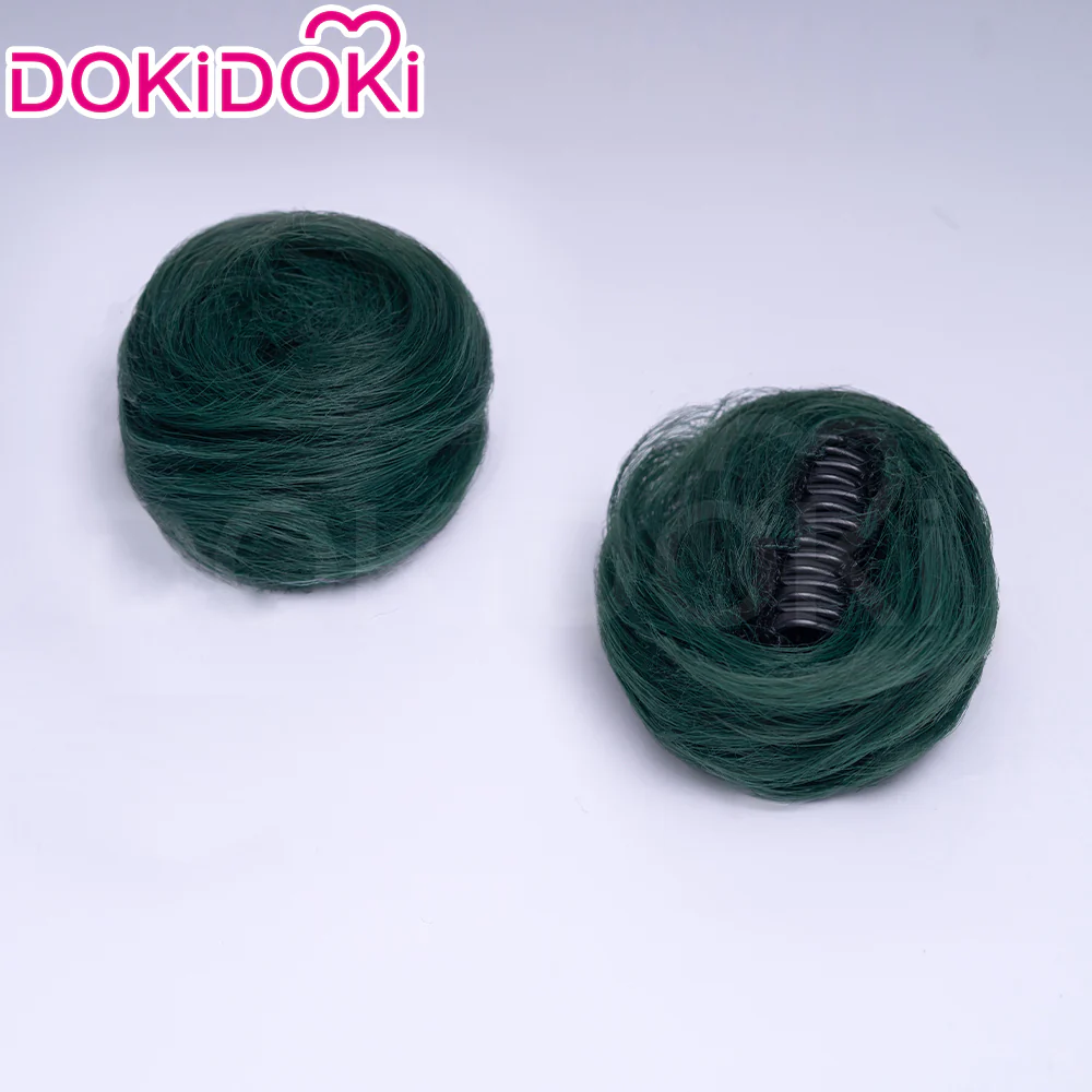 【Wig Ready For Ship】【6 Style】DokiDoki Anime The Apothecary Diaries Cosplay Mao Mao Wig Long Straight Green Hair Maomao - Image 4