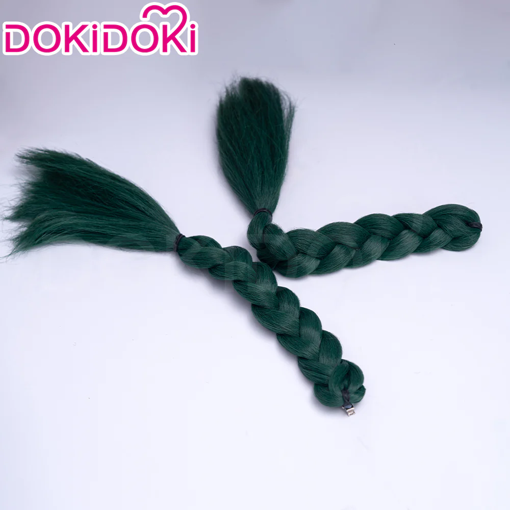 【Wig Ready For Ship】【6 Style】DokiDoki Anime The Apothecary Diaries Cosplay Mao Mao Wig Long Straight Green Hair Maomao - Image 5