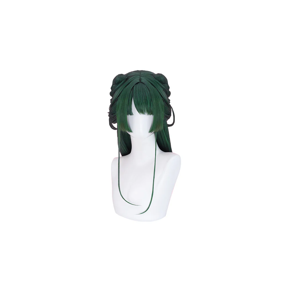 【Partially Ready For Ship】DokiDoki Anime The Apothecary Diaries Cosplay Mao Mao Wig / Hairpin / Earring / Bow Clip / Necklace Maomao Long Straight Green Hair Maomao - Image 16