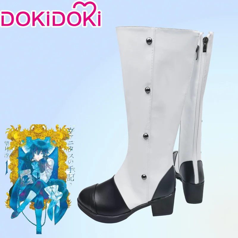 【In Stock】 DokiDoki Anime The Case Study of Vanitas Vanitas no Karte Cosplay Shoes - Image 4