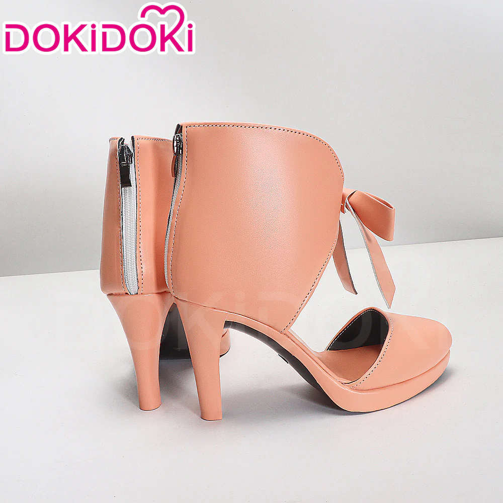 DokiDoki Anime The Magical Girl and the Evil Lieutenant Used to Be Archenemies Cosplay Mimori Byakuya Shoes Glass Happiness - Image 4
