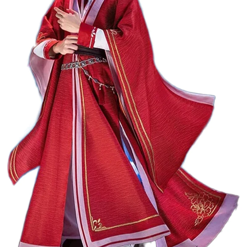 【Partially Ready For Ship】 DokiDoki-SR Anime Tian Guan Ci Fu Cosplay Hua Cheng San Lang Ver Red Costume Heaven Official's Blessing HuaCheng TGCF - Image 5