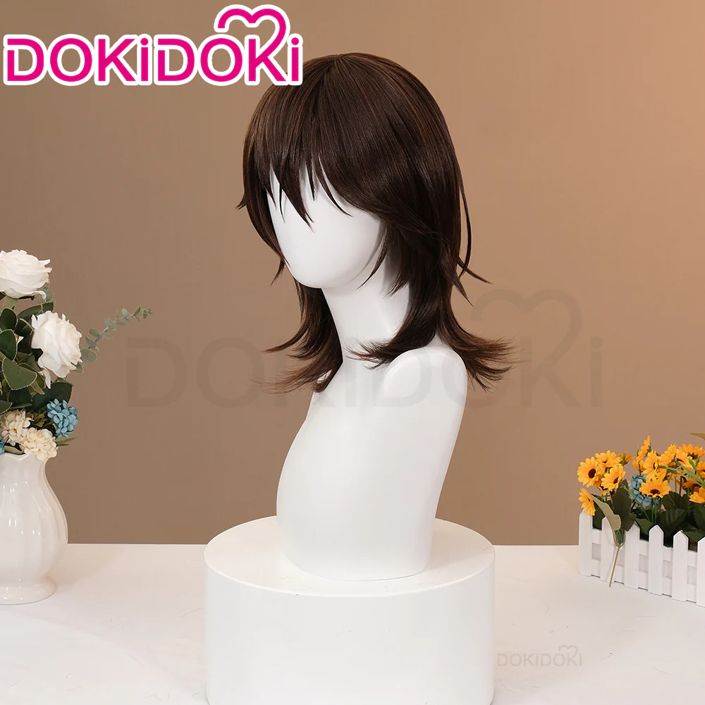 【Ready For Ship】DokiDoki Anime Vampire Knight Cosplay Kaname Kuran Wig Short Straight Brown Hair - Image 2