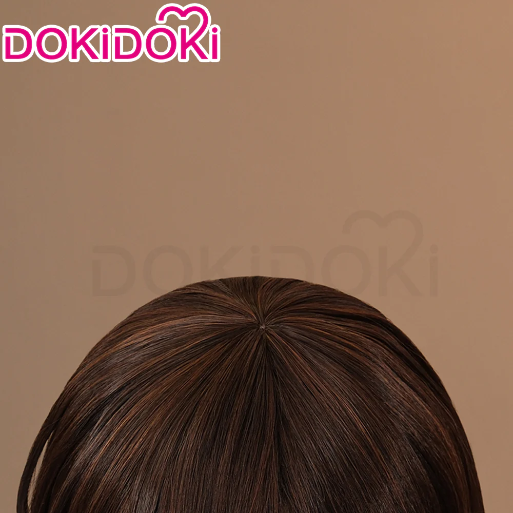 【Ready For Ship】DokiDoki Anime Vampire Knight Cosplay Kaname Kuran Wig Short Straight Brown Hair - Image 4