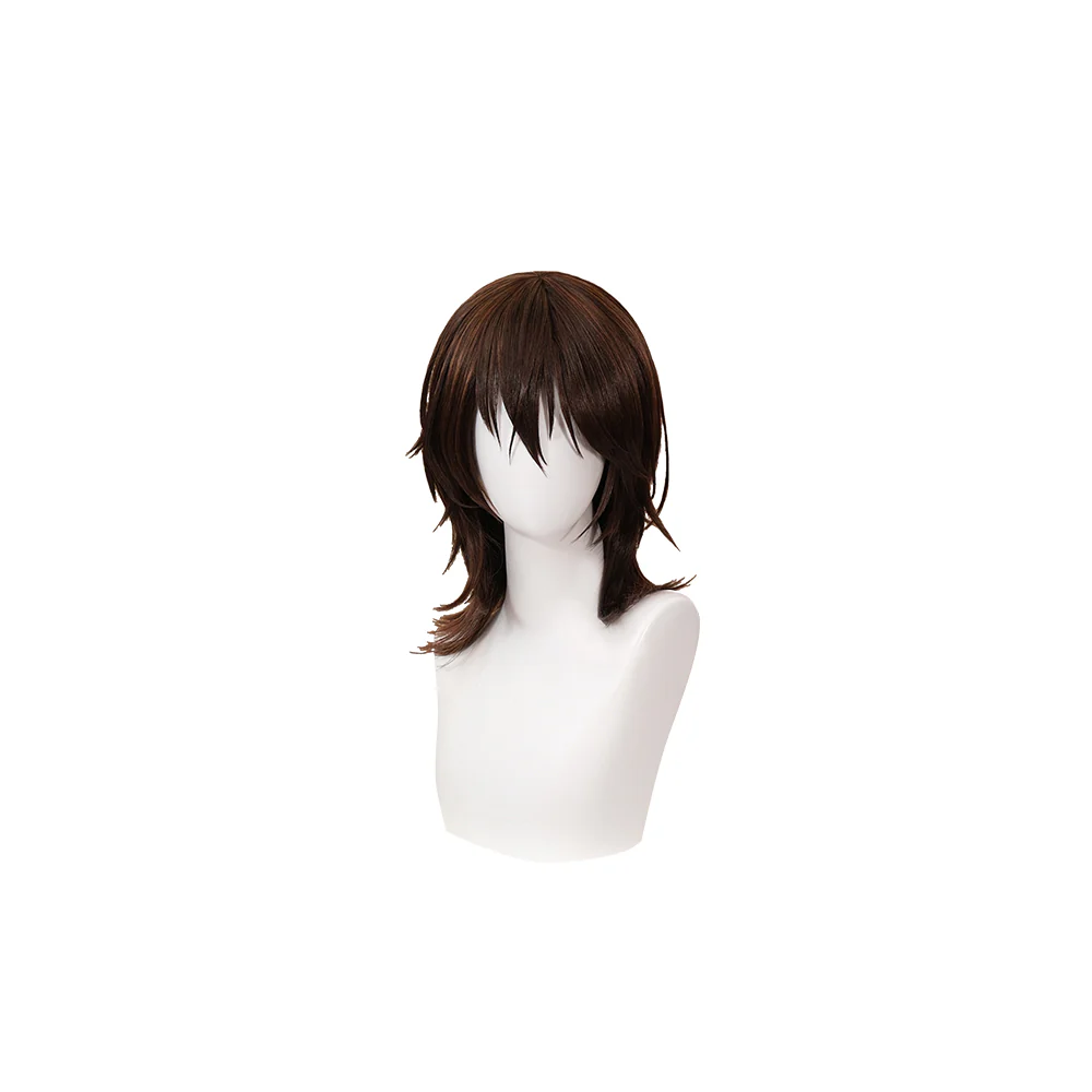 【Ready For Ship】DokiDoki Anime Vampire Knight Cosplay Kaname Kuran Wig Short Straight Brown Hair - Image 5