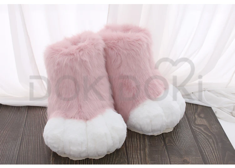 【Partial Ready For Ship】DokiDoki Cosplay Fursuit Animal Feet Beast Foot Furry Shoes Cute Bear Claw Winter - Image 17