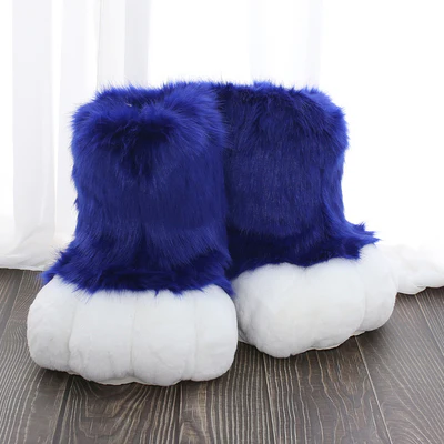 【Partial Ready For Ship】DokiDoki Cosplay Fursuit Animal Feet Beast Foot Furry Shoes Cute Bear Claw Winter - Image 18