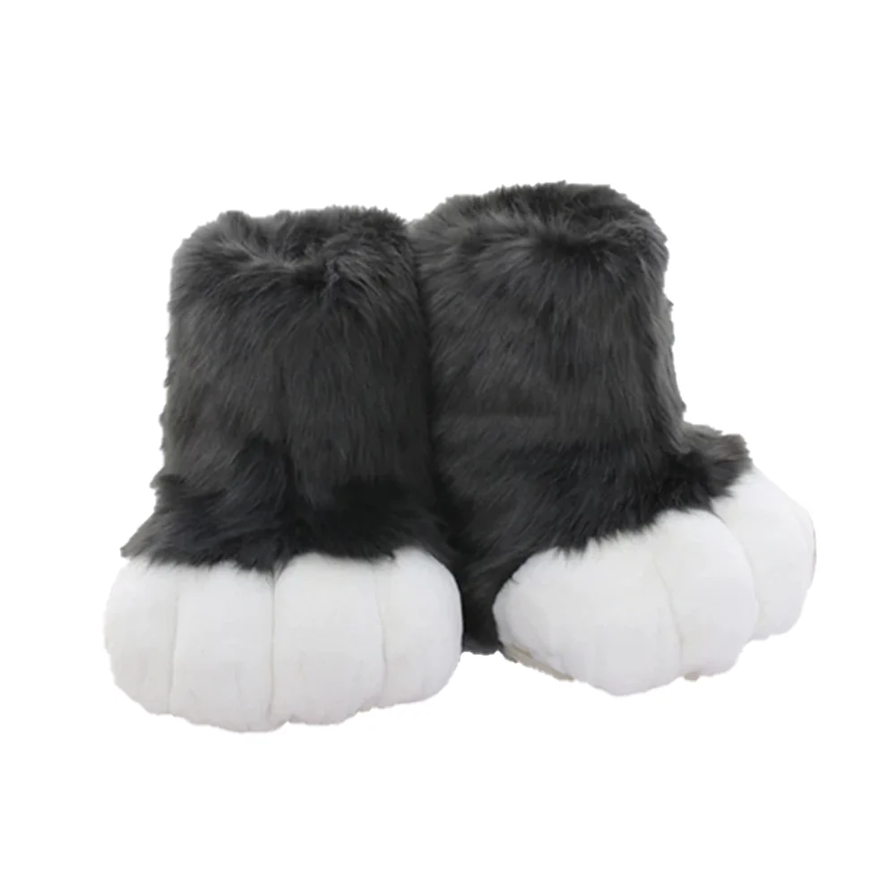【Partial Ready For Ship】DokiDoki Cosplay Fursuit Animal Feet Beast Foot Furry Shoes Cute Bear Claw Winter - Image 23