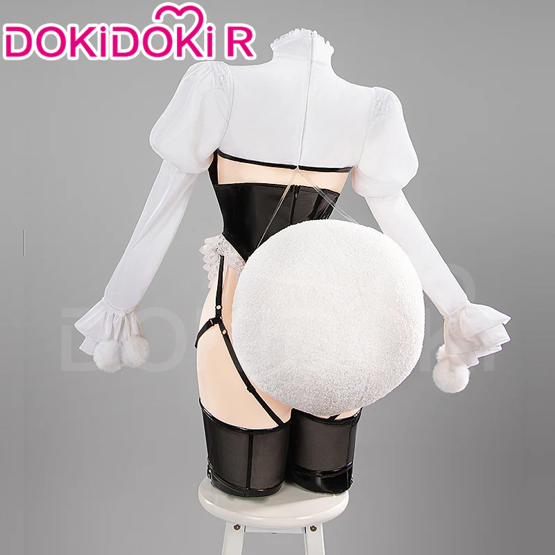 【 Ready For Ship】DokiDoki-R Cosplay Game Cosplay Bunny Girl - Image 6