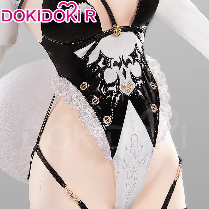 【 Ready For Ship】DokiDoki-R Cosplay Game Cosplay Bunny Girl - Image 8