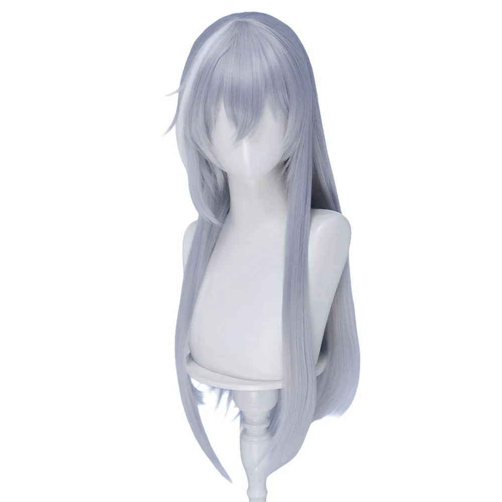 【Ready For Ship】DokiDoki Game Anime IDOLiSH7 Yuki Wig Long Straight Silver White Highlight Hair Yukito Orikasa Re:vale - Image 2