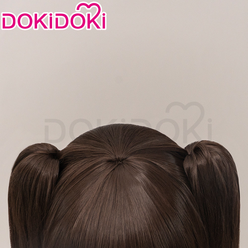 【Ready For Ship】DokiDoki Game Anime Nekopara Cosplay Chocola Wig Long brown hair - Image 4