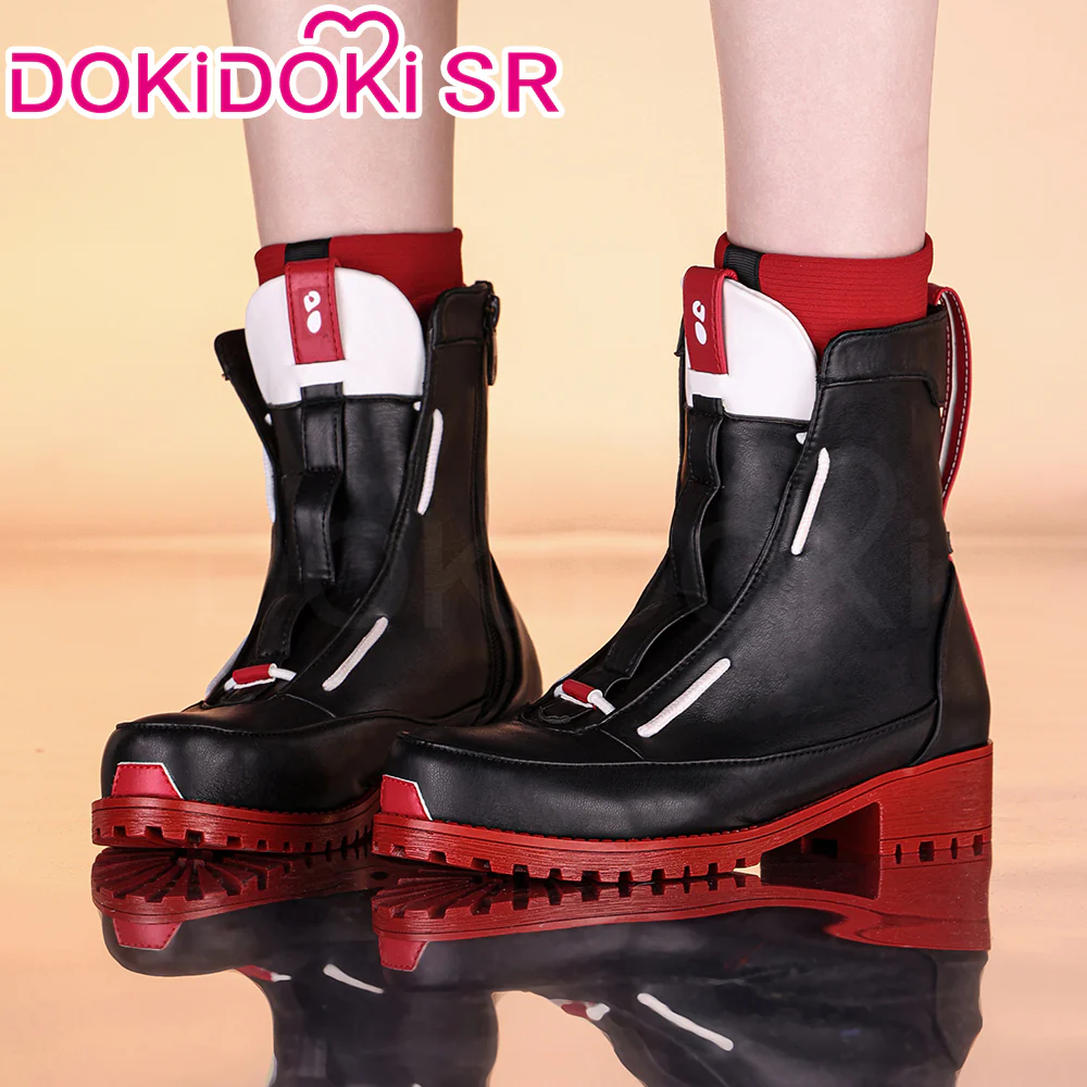 DokiDoki-SR Game Arknights Cosplay Exusiai the New Covenant Shoes - Image 4