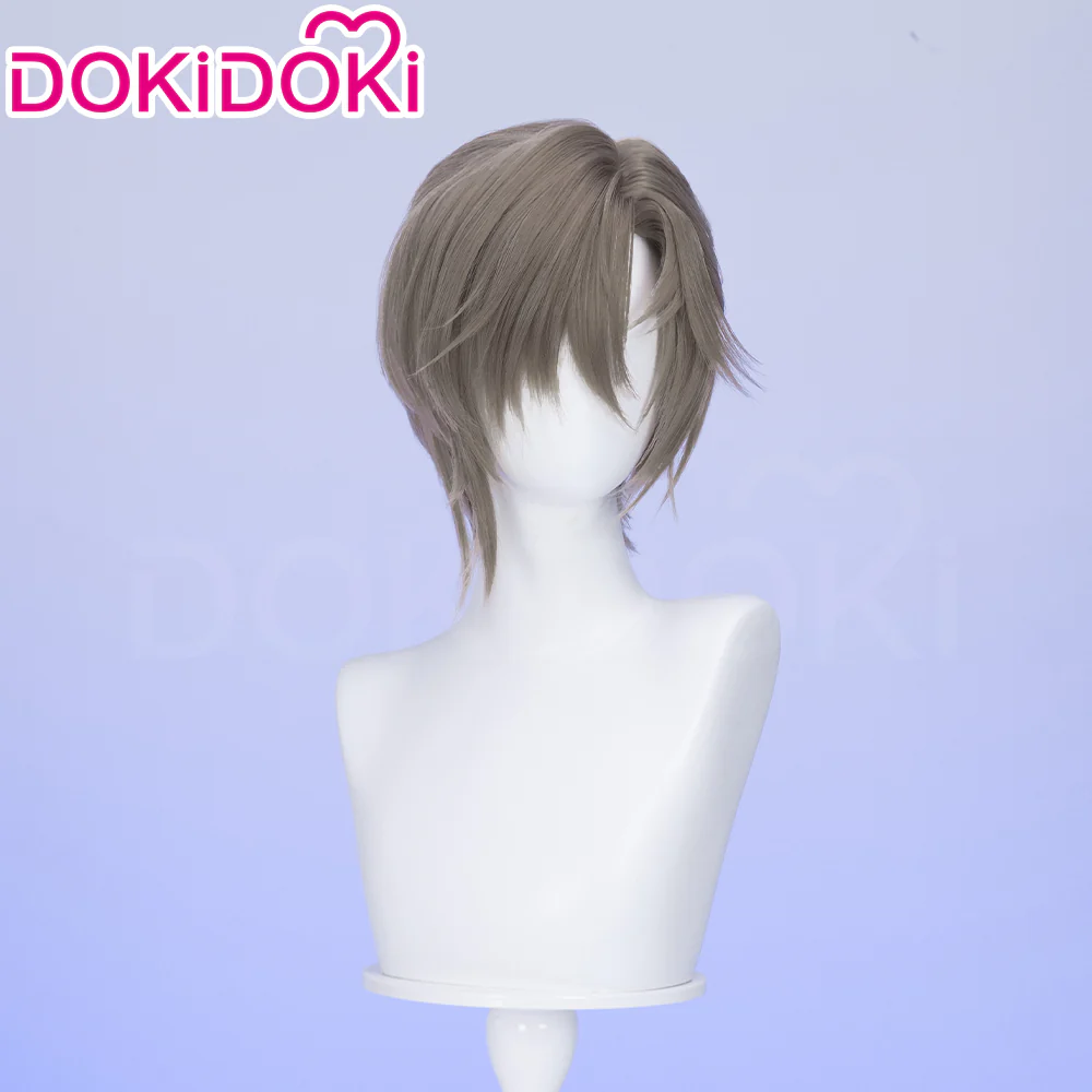 【Ready For Ship】DokiDoki Game Arknights Cosplay Tragodia Wig Short Hair - Image 2