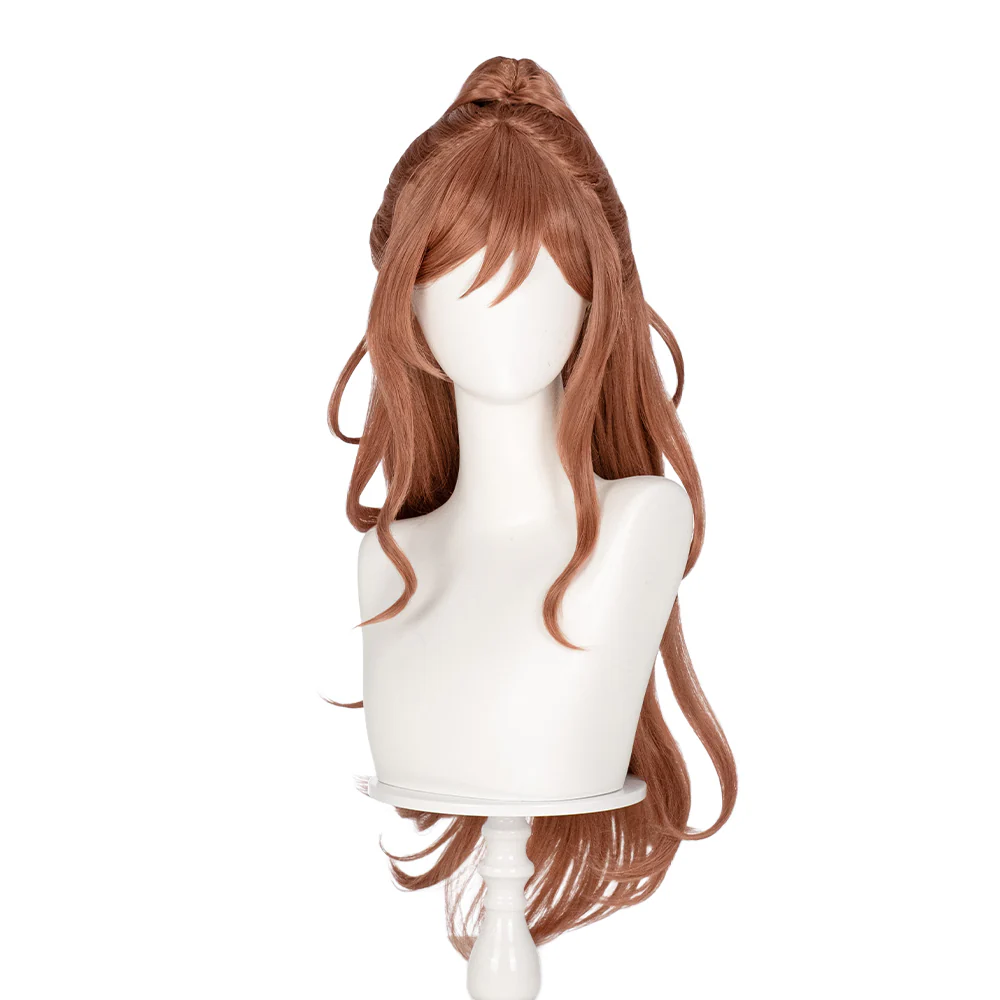 【Ready For Ship】DokiDoki Game BanG Dream! Girls Band Party! Cosplay Imai Lisa Wig Long Curly Light Teal Hair - Image 2