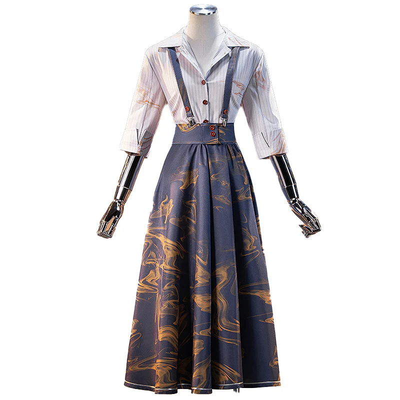 【Size S-3XL】DokiDoki-N Game Clair Obscur: Expedition 33 Cosplay Clea Costume - Image 5