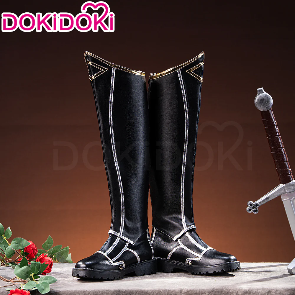 DokiDoki Game Clair Obscur: Expedition 33 Cosplay Maelle Shoes Boots Brown
