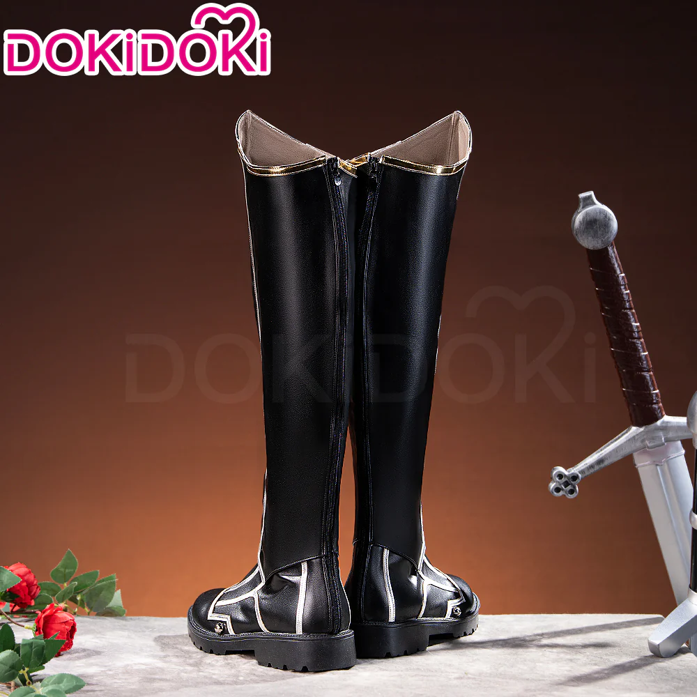 DokiDoki Game Clair Obscur: Expedition 33 Cosplay Maelle Shoes Boots Brown - Image 2