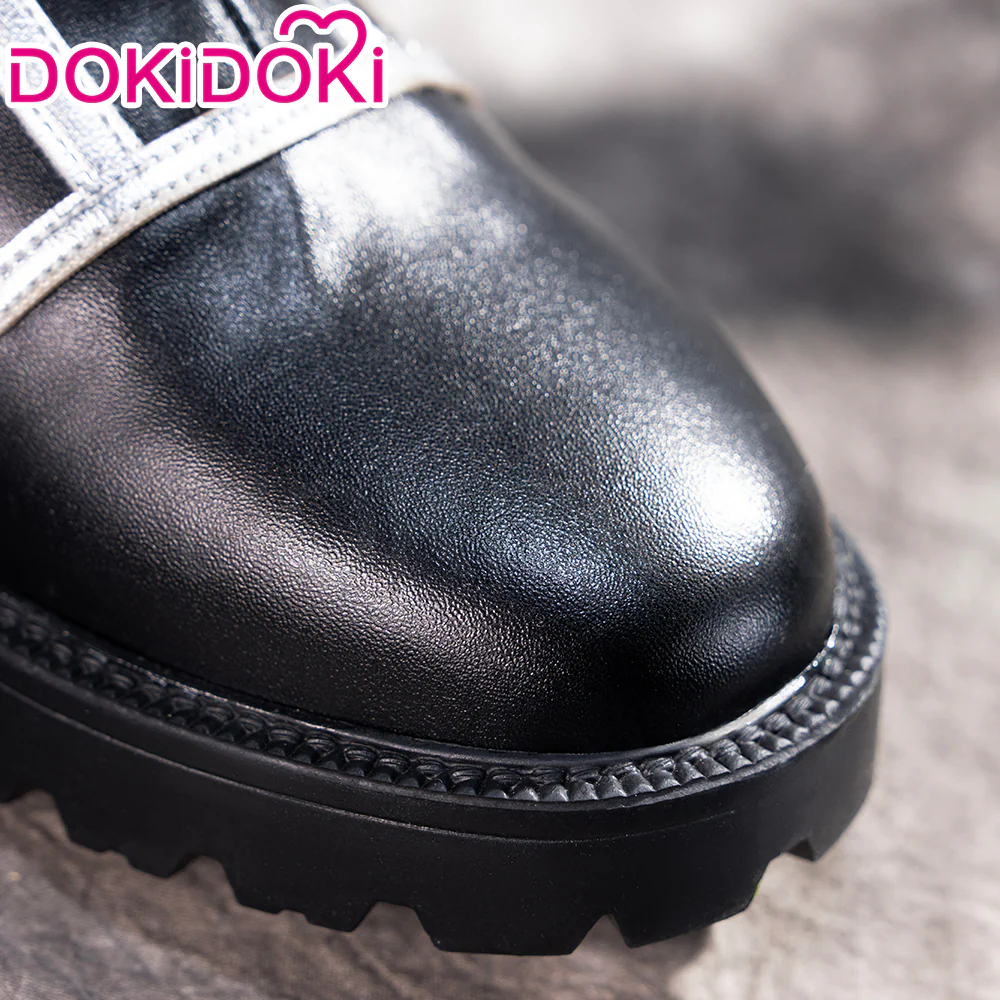 DokiDoki Game Clair Obscur: Expedition 33 Cosplay Maelle Shoes Boots Brown - Image 4