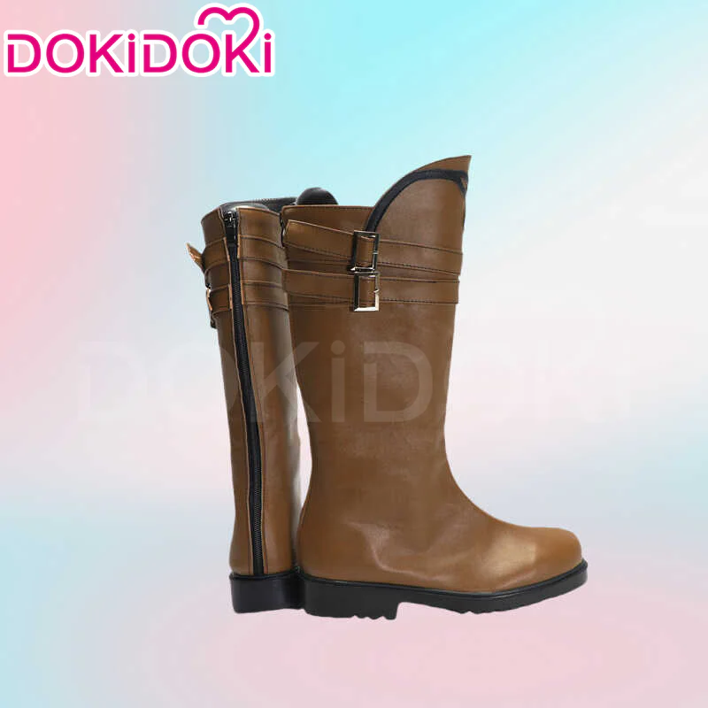 DokiDoki Game Cosplay  Black / Brown Shoes - Image 3