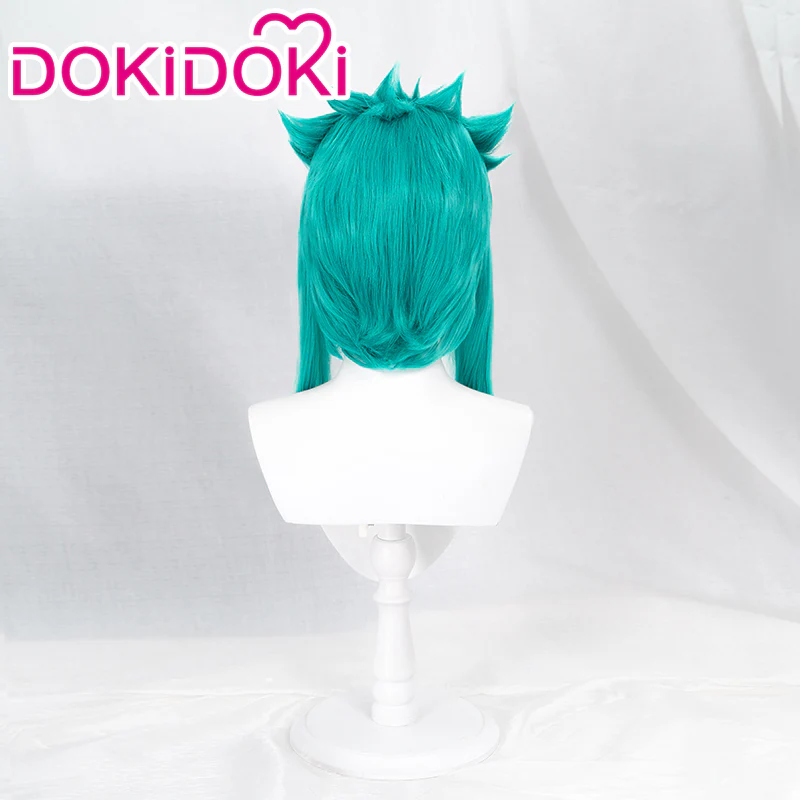 【Ready For Ship】DokiDoki Game Cosplay Wig Green - Image 2