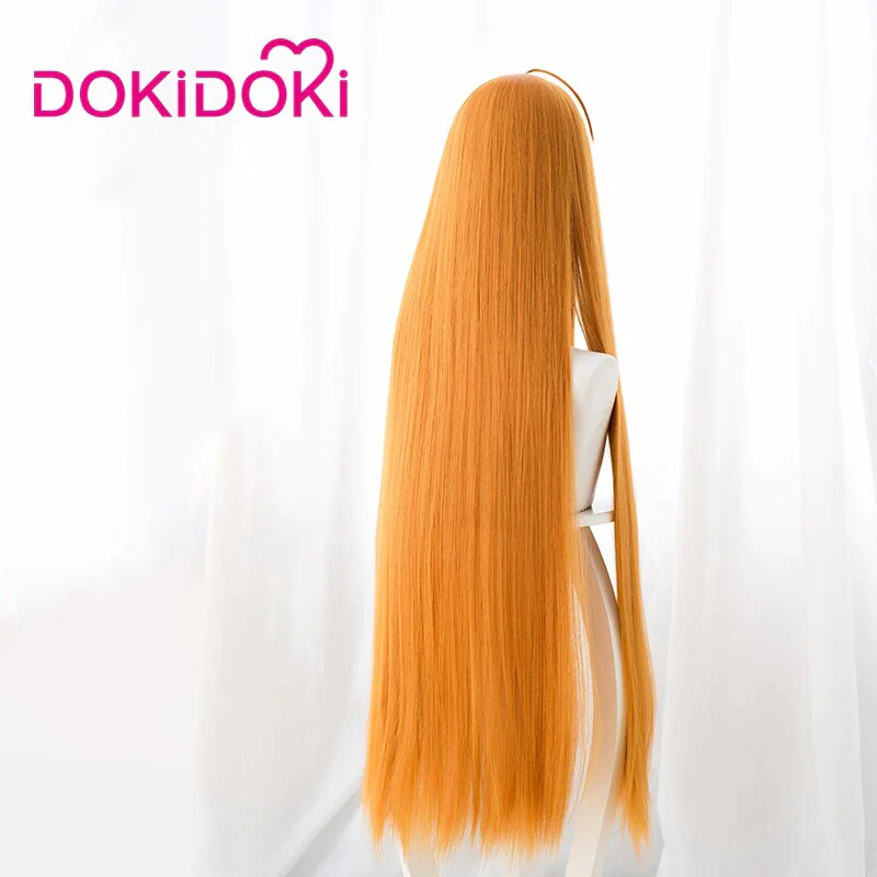 【Ready For Ship】DokiDoki Game Cosplay Wig Hair Women Long Straight Hair - Image 4