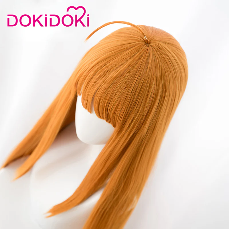 【Ready For Ship】DokiDoki Game Cosplay Wig Hair Women Long Straight Hair - Image 5