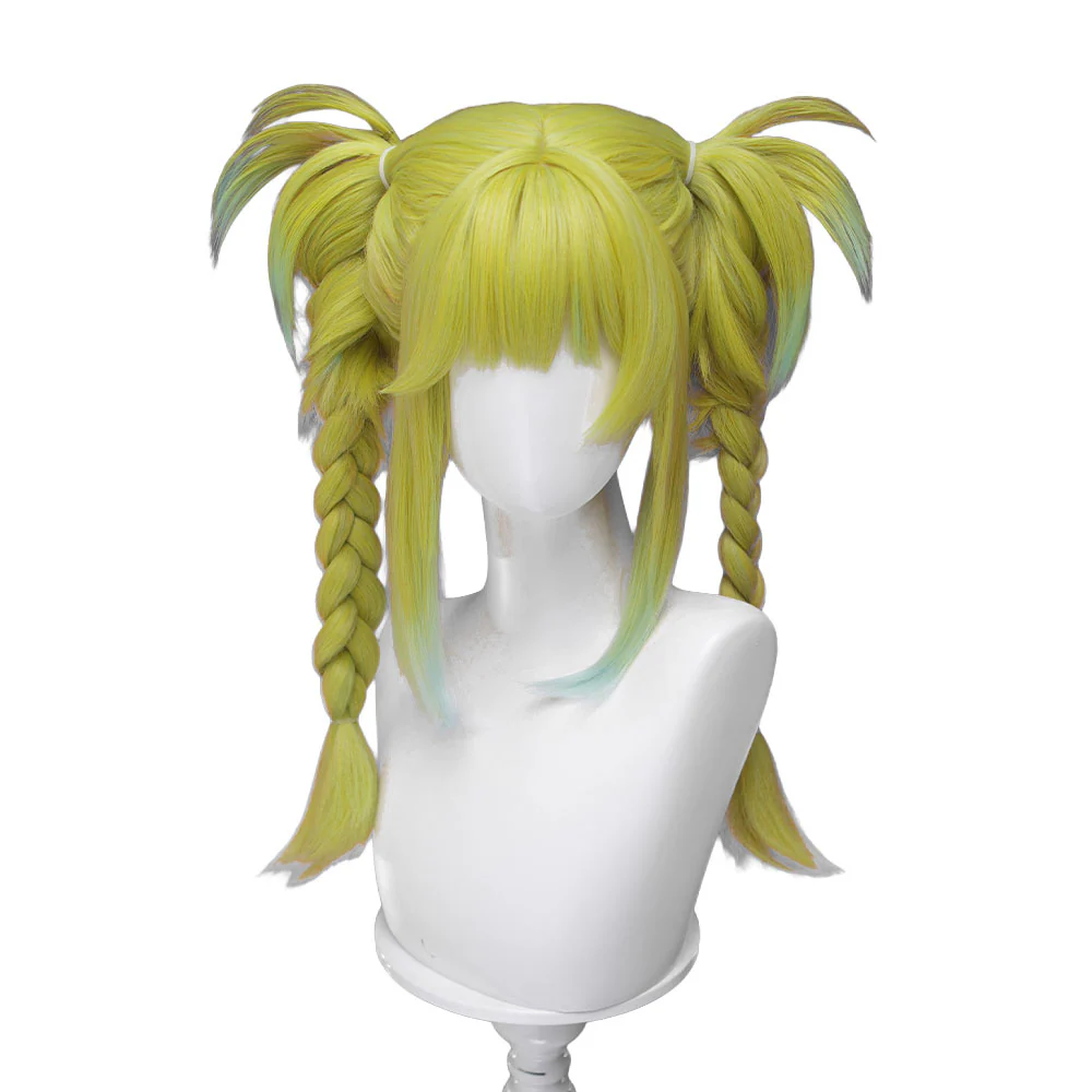 【Ready For Ship】Dokidoki Game Cosplay Wig Long Curly Blonde Yellow Wig - Image 11