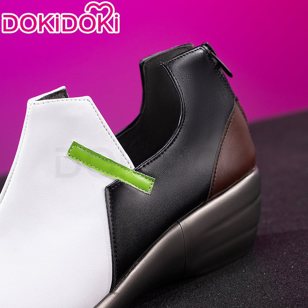 DokiDoki Game Cosplay Women Black White Shoes - Image 3