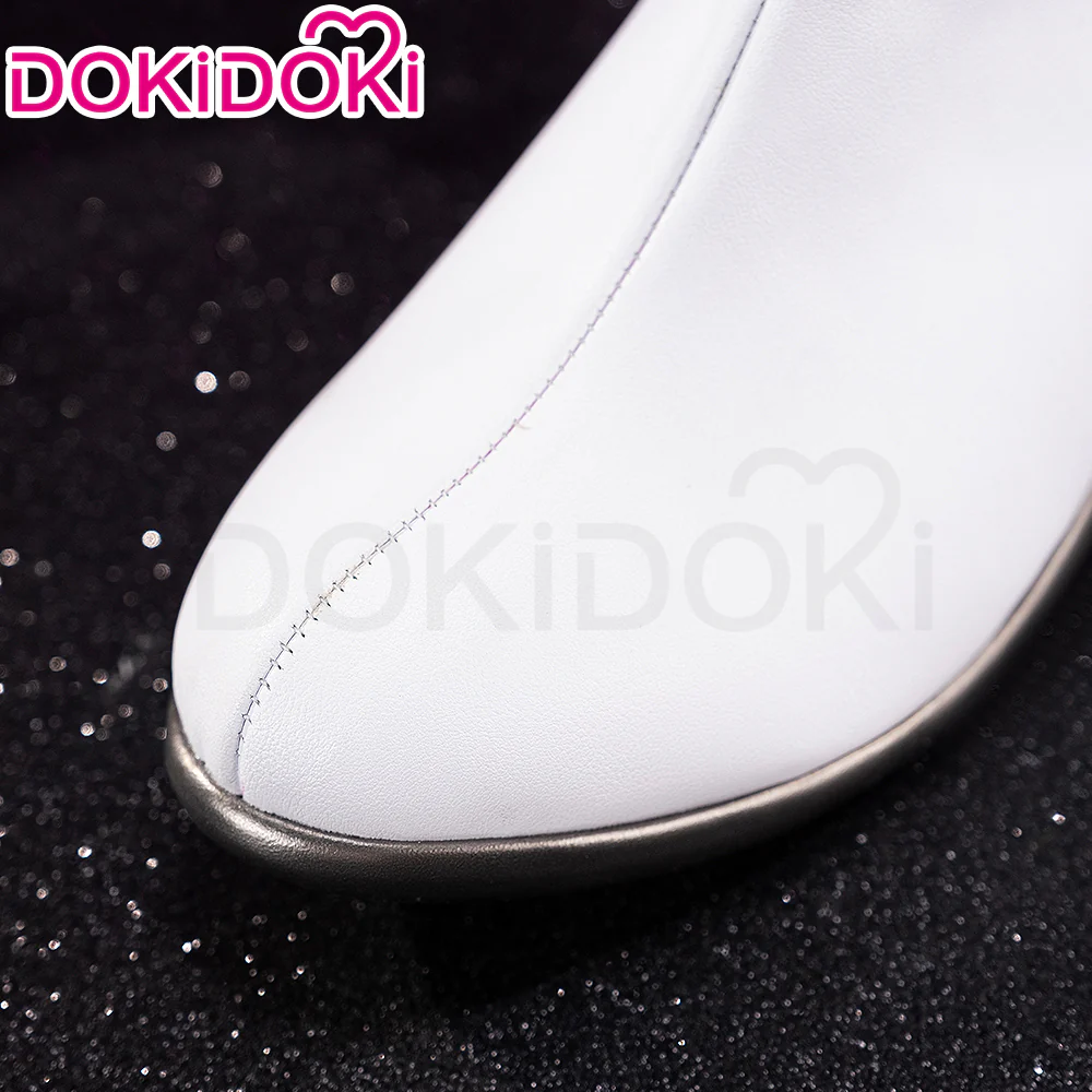 DokiDoki Game Cosplay Women Black White Shoes - Image 4