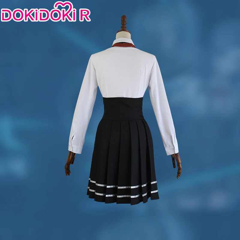 DokiDoki-R Game Cosplay Black White Dress Costume Halloween - Image 3